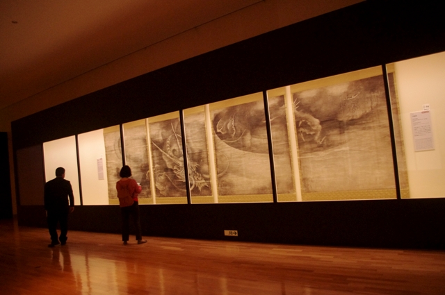 東京国立博物館　栄西と建仁寺　風神雷神図屏風