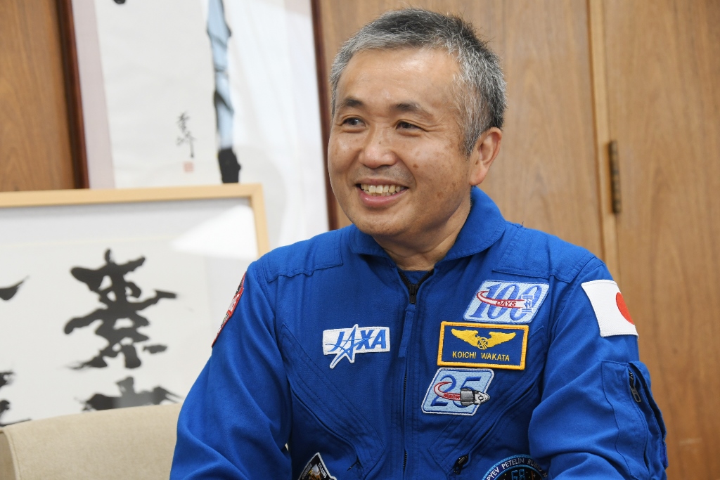 宇宙飛行士 若田光一 さいたま市　清水勇人さいたま市長